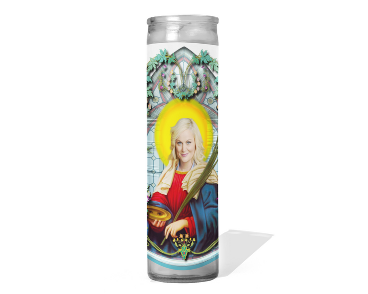 Leslie Knope / Amy Poehler Celebrity Prayer Candle