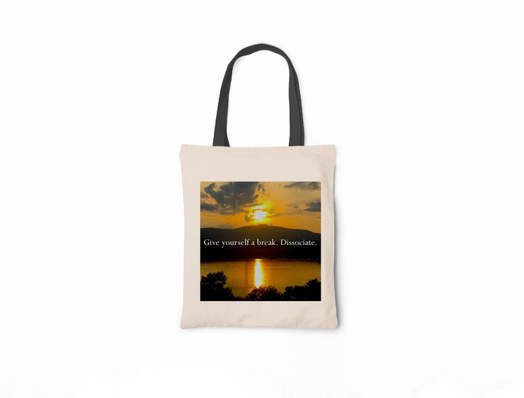 Disappointing Affirmations - Give Yourself A Break Canvas Tote Bag