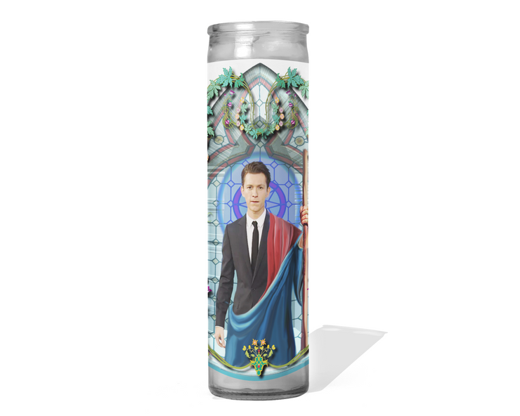 Tom Holland Celebrity Prayer Candle