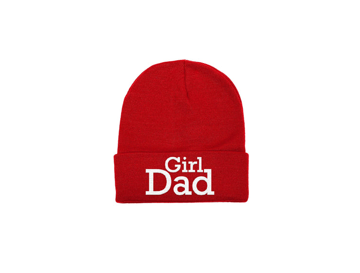 Girl Dad - Embroidered Winter Beanie