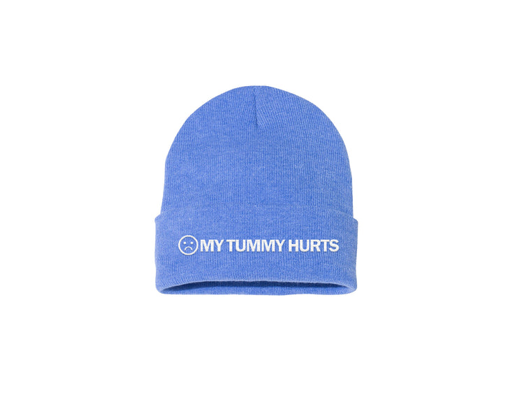 My Tummy Hurts - Embroidered Winter Beanie