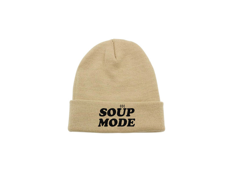 Soup Mode - Embroidered Winter Beanie