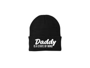 Daddy Is a State of Mind - Embroidered Winter Beanie