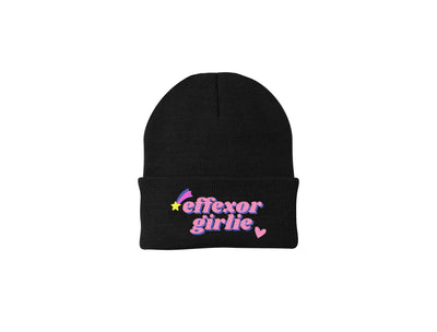 Effexor Girlie - Embroidered Winter Beanie