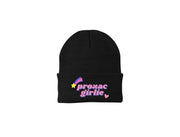 Prozac Girlie - Embroidered Winter Beanie