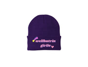 Wellbutrin Girlie - Embroidered Winter Beanie