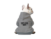 Can't Talk. Doing Frenchie Sh*t - Dog Hoodie