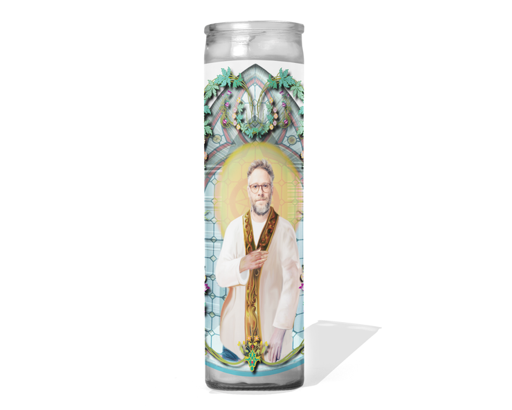 Seth Rogen Celebrity Prayer Candle