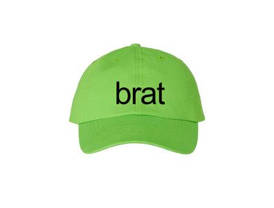 Brat - Embroidered Dad Hat - Charli XCX Album