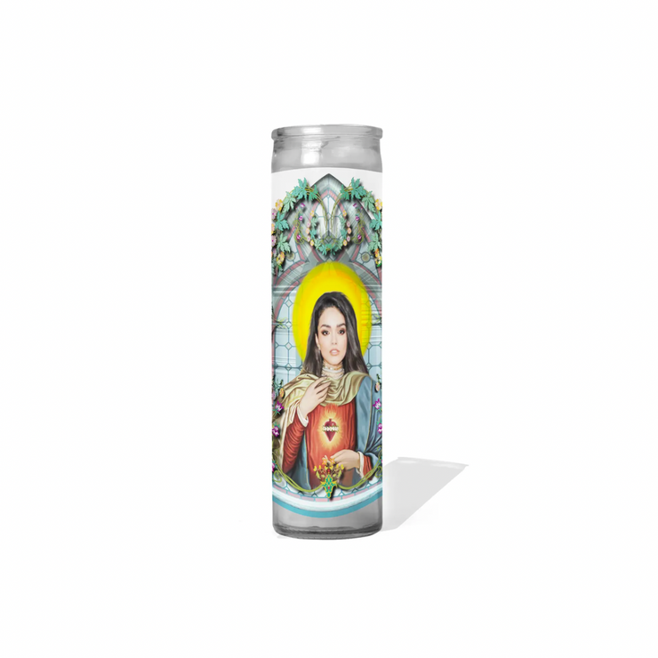 Rachel Zegler Celebrity Prayer Candle