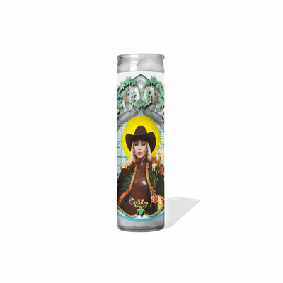 Cowboy Carter Beyoncé Celebrity Prayer Candle