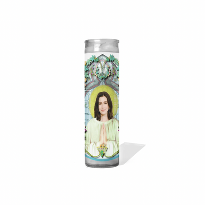 Anne Hathaway Celebrity Prayer Candle