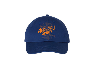 Adderall Spritz - Royal Blue Embroidered Dad Hat