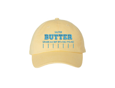 Salted Butter - A Stick of Butter - Embroidered Dad Hat