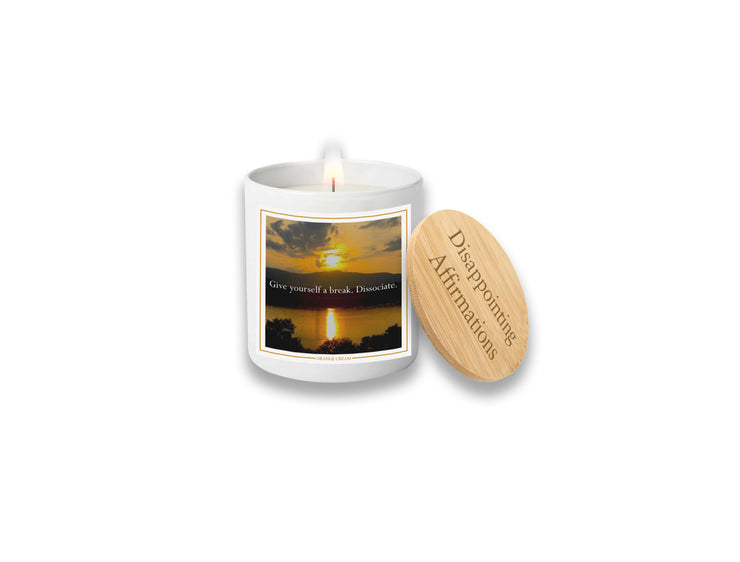 Disappointing Affirmations - Give Yourself A Break Candle 