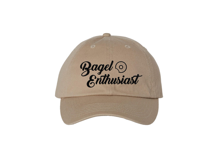 Bagel Enthusiast - Embroidered Dad Hat