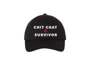 Chit Chat Survivor - Embroidered Dad Hat