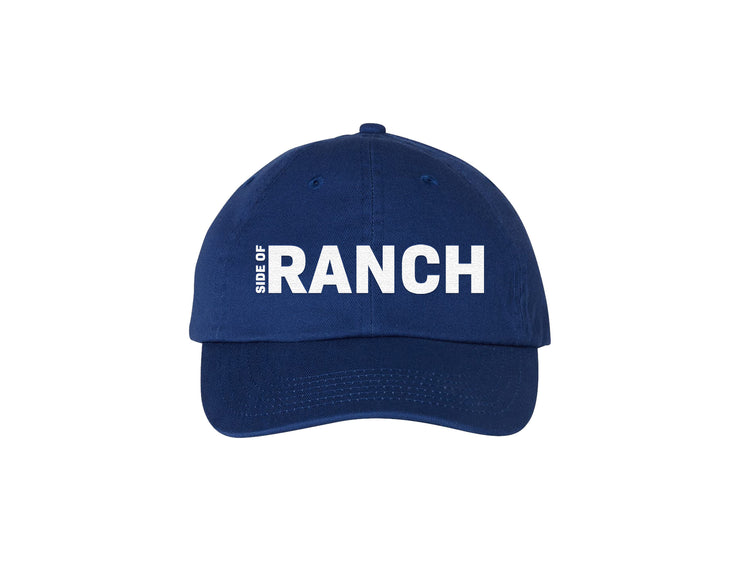 Side Of Ranch - Royal Blue Embroidered Dad Hat