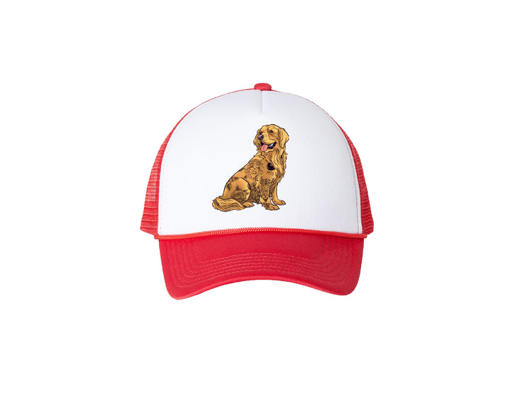 Tattooed Golden Retriever - Trucker Hat, Taylor Swift's TTPD