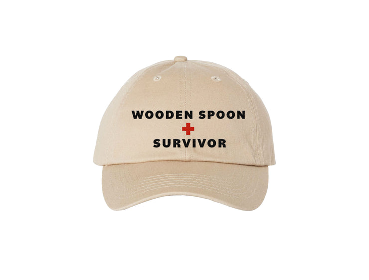 Wooden Spoon Survivor - Embroidered Dad Hat