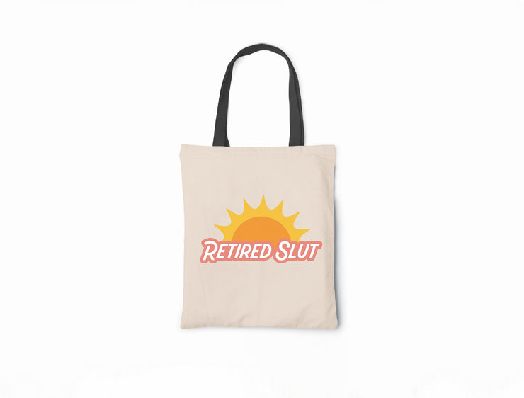 Retired Slut - Canvas Tote Bag