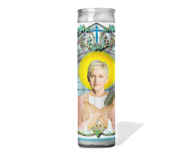 Ellen Degeneres Celebrity Prayer Candle