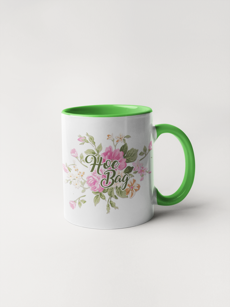 Hoe Bag - Floral Delicate and Fancy Coffee Mug – Calm Down Caren