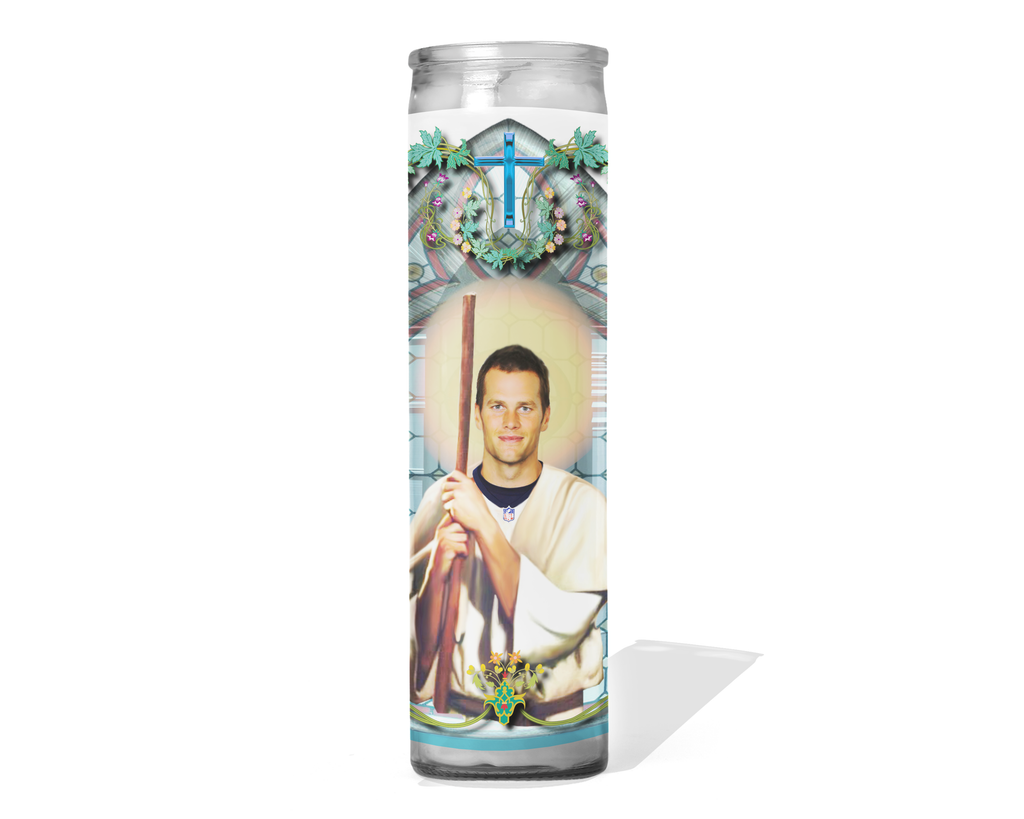 Tom Brady - Patriots - Celebrity Prayer Candle – Calm Down Caren