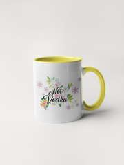 Not Vodka Mug - Floral Delicate and Fancy