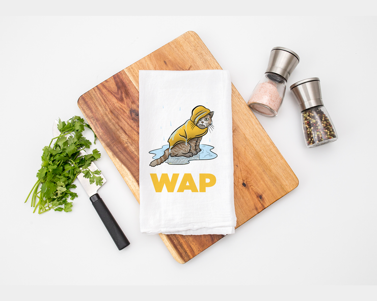 WAP Tea Towel- Flour Sack Cotton Kitchen Towel