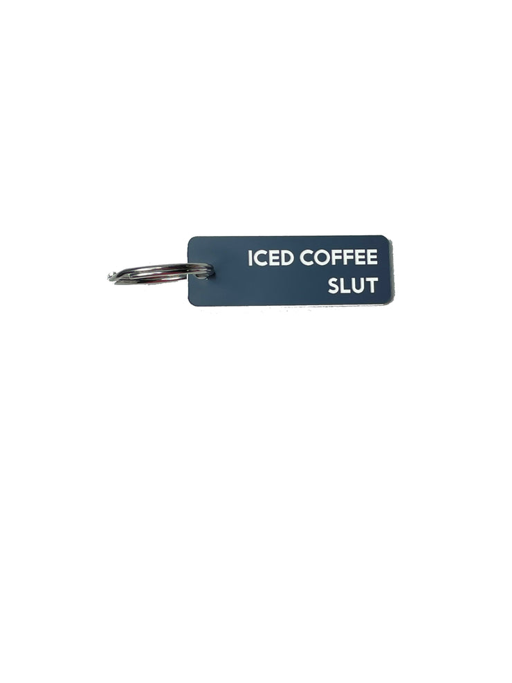 Iced Coffee Keychain: Carry a cute li'l coffee on your keychain!