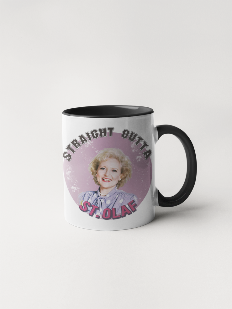 Straight Outta St. Olaf - Golden Girls Mug with Rose Nylund